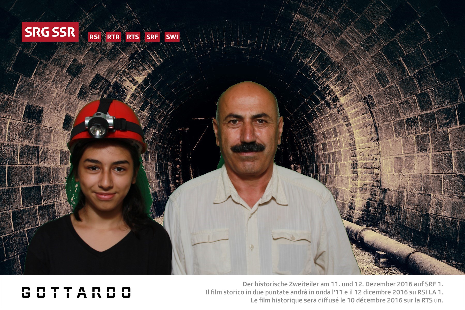 Gottardo - Der historische Zweiteiler am 11. und 12. Dezember 2016 auf SRF 1. Il film storico in due puntate andrà in onda l'11 e il 12 dicembre 2016 su RSI LA 1. Le film historique sera diffusé le 10 décembre 2016 sur la RTS un. Foto:
