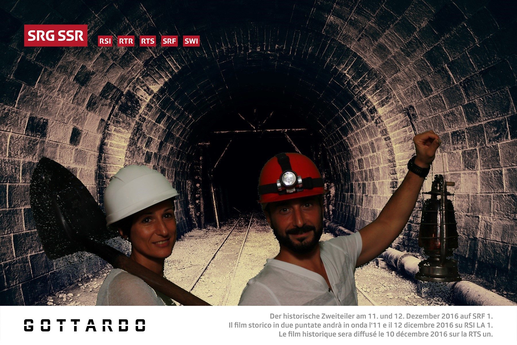 Gottardo - Der historische Zweiteiler am 11. und 12. Dezember 2016 auf SRF 1. Il film storico in due puntate andrà in onda l'11 e il 12 dicembre 2016 su RSI LA 1. Le film historique sera diffusé le 10 décembre 2016 sur la RTS un. Foto: