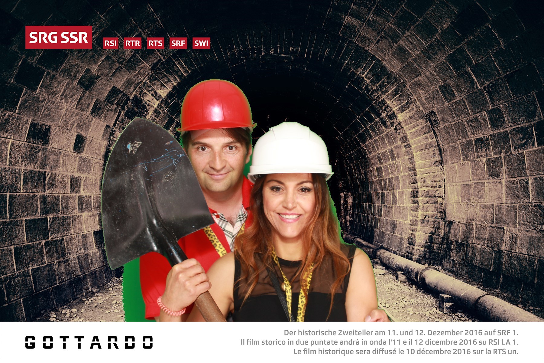 Gottardo - Der historische Zweiteiler am 11. und 12. Dezember 2016 auf SRF 1. Il film storico in due puntate andrà in onda l'11 e il 12 dicembre 2016 su RSI LA 1. Le film historique sera diffusé le 10 décembre 2016 sur la RTS un. Foto: