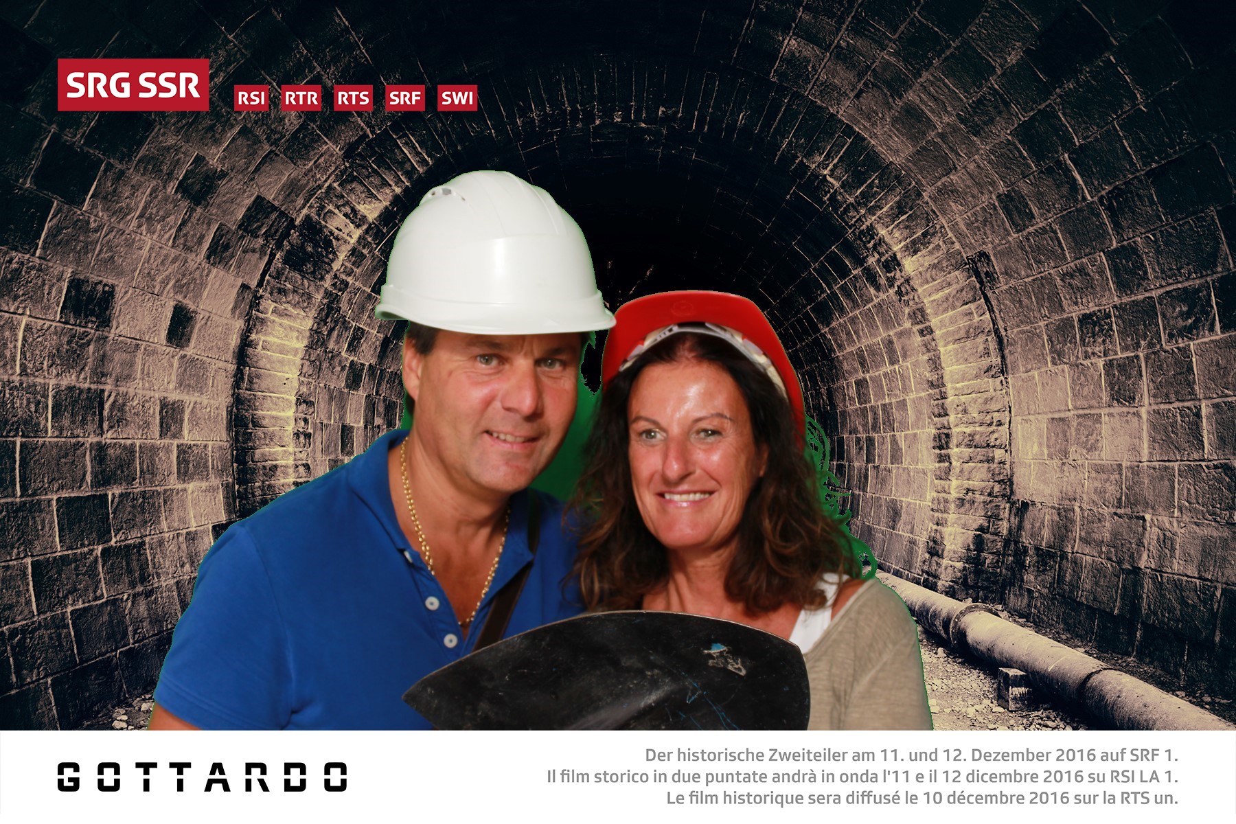 Gottardo - Der historische Zweiteiler am 11. und 12. Dezember 2016 auf SRF 1. Il film storico in due puntate andrà in onda l'11 e il 12 dicembre 2016 su RSI LA 1. Le film historique sera diffusé le 10 décembre 2016 sur la RTS un. Foto: